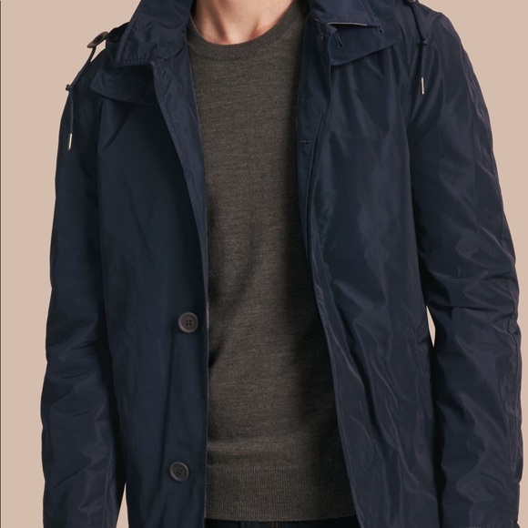burberry showerproof parka